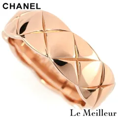 【新品仕上済】 CHANEL ココ クラッシュ ピンクゴールド K18PG リング ミディアムモデル 12号 レディース 返品OK