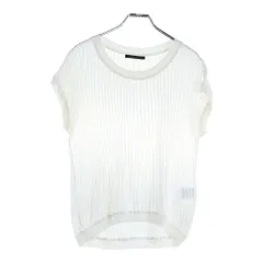 BARNYARDSTORM (バーンヤードストーム) ノースリーブ ニットベスト ホワイト レディース BM425606NM