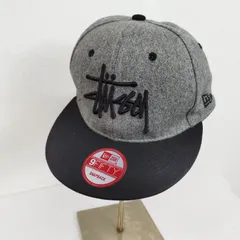 Stussy ステューシー NEW ERA ニューエラ キャップ スナップバック ツートン 帽子 野球帽 9FIFTY 刺繍 ストリート B713