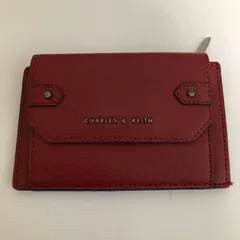 CHARLES & KEITH（チャールズ＆キース）　マルチスロット カードホルダー　レッド