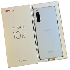 安心保証付き 中古品 Xperia 10 IV SO-52C ホワイト 128GB 箱付き A45