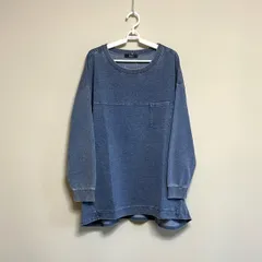 レディース カットソー ユーズドブルー デニム 4L☆CTR-649☆
