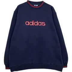 古着 90年代~ アディダス adidas ロゴスウェットシャツ トレーナー メンズL相当/eaa616496
