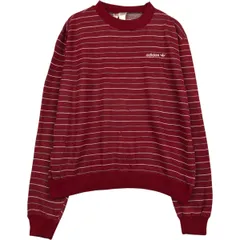 古着 70~80年代 アディダス adidas ボーダー柄 ロゴスウェットシャツ トレーナー フランス製 メンズXL相当 ヴィンテージ/eaa616498