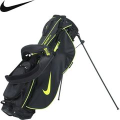 NIKE ゴルフバッグ キャディバッグ ブラック グレー ネオンイエロー