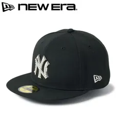 新品 NEWERA ニューエラ 正規品 ニューヨーク ヤンキース NY キャップ CAP 帽子 59FIFTY パール バッジ メタル ロゴ MLB ユニセックス メンズ レディース 黒 ブラック 14745148