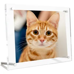 写真立て しょうじ 額縁 写真ファイル 写真 額縁 スタンド ファミリーベッド 大きい 飾り台 フォトフレーム アクリルフレーム 多面 ガラス板 アクリルフォトフレーム (A5)