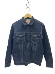 JAPAN BLUE JEANS (ジャパンブルージーンズ) 14oz セルビッチ デニムジャケット Gジャン 3rdタイプ JBJK1006 42 インディゴ メンズ/028