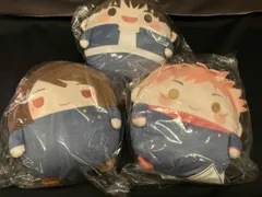 未開封　呪術廻戦　くじメイト　ぬいくじ2 C賞　ふわコロりん　M size 灰原雄　家入硝子　虎杖悠仁　ぬいぐるみ