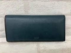 TAKEO KIKUCHI 790605 タケオキクチ クロード II 長財布 ダークグリーン レザー メンズ ビジネス 