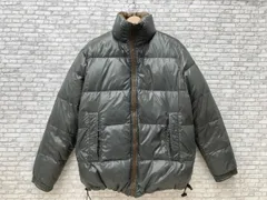 ファスナープル補正あり MONCLER モンクレール リバーシブル ダウンジャケット サイズ1 グレー×ブラウンのサムネイル