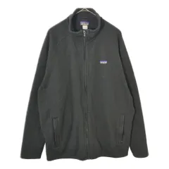 patagonia パタゴニア ベターセーター フリースジャケット 大きいサイズ アウトドア ブラック(メンズ XXL)中古 古着 X3395