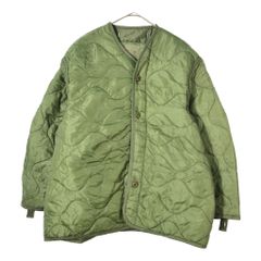 実物US ARMY M65 ライナージャケット フォリッジグリーン M ボタン付 
