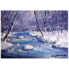 ポール・ゴーギャン『タヒチの女・浜辺にて』 F6号 複製画 世界の名画