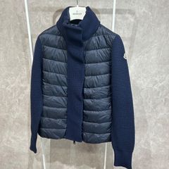 最終価格セール‼️モンクレール カシミヤ混ニットダウン Lサイズ 