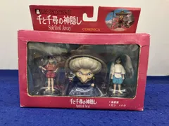 千と千尋の神隠し　千、はく、湯婆婆のイメージモデルフィギュア