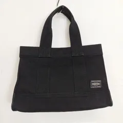 PORTER ポーター SMOKY スモーキー ミニ トートバッグ 吉田カバン 天ジップ ブラック B702