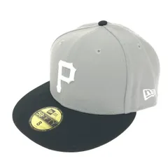 NEW ERA ニューエラ キャップ/59FIFTY  ピッツバーグ・パイレーツ/MLB    ブラック/グレー ユニセックス / 241007003857