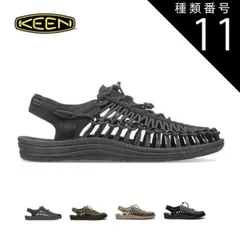 種類11：BLK-BLK/US8.0(26.0cm) キーン ユニーク サンダル メンズ KEEN UNEEK コンフォートサンダル スニーカー キャンプ アウトドア フェス (240304)