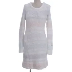 ジェラートピケ gelato pique ルームウェア チュニック 長袖 もこもこ ピンク ホワイト F ■EC