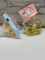 【N3-31】◇ ちいかわ　ぷかぷかキーホルダー・ インテリアミニチュアフィギア　うさぎ　2点セット
