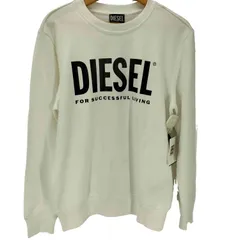 ディーゼル DIESEL S-GIRK-ECOLOGO ロゴ プリント プルオーバー スウェット メンズ import：S 