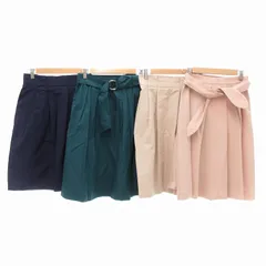 クチュールブローチ COUTURE BROOCH タグ付き スカート ひざ丈 4点セット まとめ 38 マルチカラー /JS