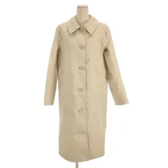 ユニクロ UNIQLO U ステンカラーコート アイボリー M 251009E