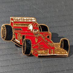 ☆37733 フランス雑貨 ピンズ ピンバッジ マルボロ F1 レーシングカー