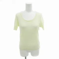 ユナイテッドアローズ UNITED ARROWS ニットカットソー セーター アンゴラ混 半袖 白 ホワイト /HO□ 0416 ■GY14