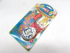 未開封 バンダイ 新種発見!! たまごっち 白×青 携帯ゲーム 動作未確認