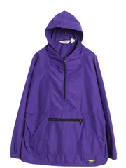 【お得なクーポン配布中!】 80s USA製 エルエルビーン ナイロン アノラック パーカー ジャケット レディース XL / ヴィンテージ プルオーバー マンパ 大きいサイズ 紫