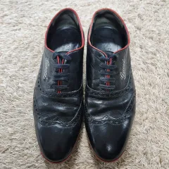 グッチ 正規品 ウイングチップ 靴 42 サイズ (ヴィンテージ ボックス)