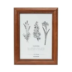 写真たて 木製 フォトフレーム 4422K FUJICOLOR 2Lサイズ フジカラー ブラウン