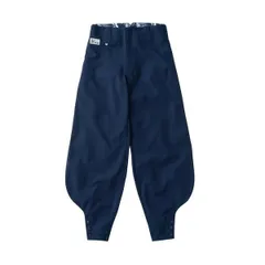 〔村上被服製〕 サージ素材 パンツ/作業着 〔濃紺(のうこん) サイズ88cm〕 ポリエステル レーヨン 2300series 2308 『江戸前超ロング』