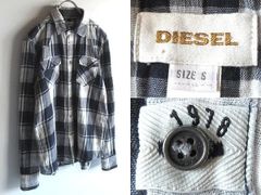 ディーゼル OLD DIESEL y2k オンブレチェック ウエスタンシャツ - メルカリ