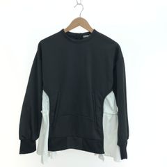 UN3D. アンスリード シャツドッキングプルオーバー サイズ:36  522252702101-01   ブラック レディース / 241004012372