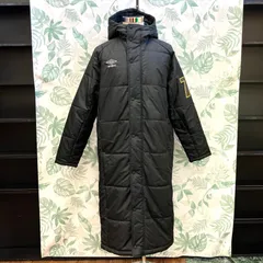 GR1762  umbro ベンチコート 黒　O