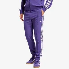 【送料無料・匿名配送】adidas Originals アディダスオリジナルス レアルマドリード トラックパンツ 24/25 テラス アイコン 紫 パープル 新品 正規品 日本未発売