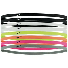 NIKE(ナイキ) ナイキ スキニー ヘッドバンド ヘアバンド 8本パック マルチアスレ ウェア ウェアアクセサリー BN2070