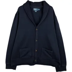 古着 ラルフローレン Ralph Lauren POLO by Ralph Lauren ショールカラー スウェットシャツ トレーナー メンズXXL相当/eaa616479