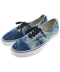 VANS バンズオーセンティック スタッズ柄 トロンプルイユ デニム 28.5 