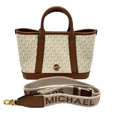【玉津店 中古】MICHAEL KORS 2WAYバッグ 30R4G99T1V VANILLA-LUGG 管理番号TA2600317