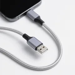 USB A to Lightnting 充電ケーブル 1m アイホン対応 アイフォン対応 充電コード 2.4A急速充電 高速データ転送 充電器ケーブル iPhone14/13/12/11/X/8/7/6/5/SE/iPad対応