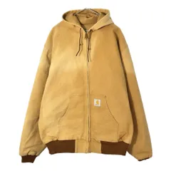 Carhartt カーハート アクティブジャケット ワーク 大きいサイズ ベージュ(メンズ 3XL相当)中古 古着 X3236
