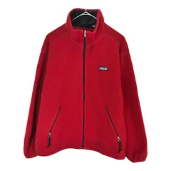 00年代 patagonia パタゴニア シンチラ・ウィンドプルーフジャケット アウトドア レッド(メンズ M)中古 古着 X3281