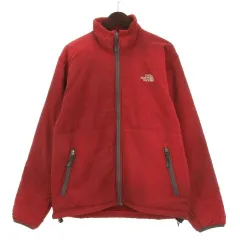 ザノースフェイス THE NORTH FACE SUMMIT ジャケット 裏フリース アウトドアウェア レッド M 260122E ☆AA★