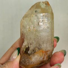 シトリンポイント 天然石 水晶 六角柱 ゼウスクォーツ 高透明度 高品質 台座付 シトリンポイント 天然石 水晶 六角柱 ゼウスクォーツ 高透明度 高品質