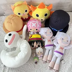 ワンピース ぬいぐるみ 大量まとめ売り ルフィ チョッパー タグあり多数 ホロホロゴースト ONE PIECE 12点セット 12