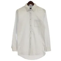 バーバリーブラックレーベル BURBERRY BLACK LABEL ボタンダウンシャツ 長袖 ホワイト系 39